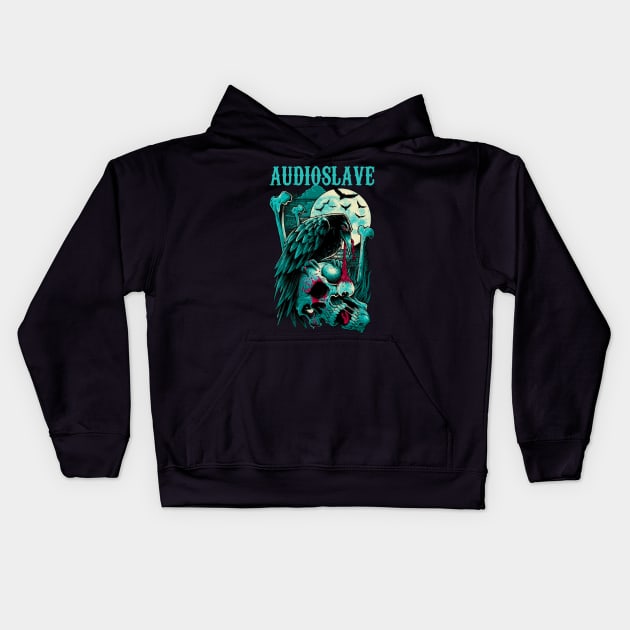 AUDIOSLAVE BAND MERCHANDISE Kids Hoodie by jn.anime